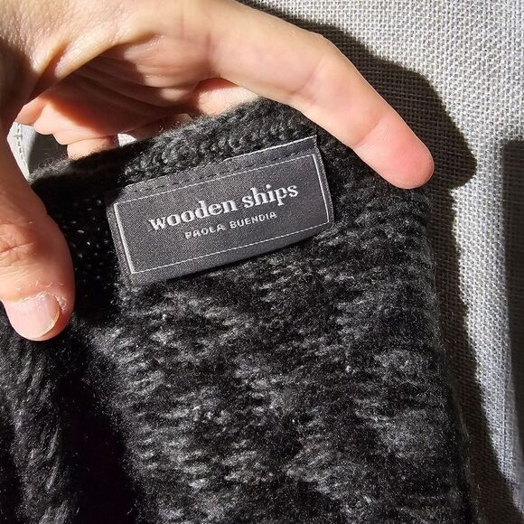 WOODEN SHIPS NWT leopard print sweater - Picture 5 of 6